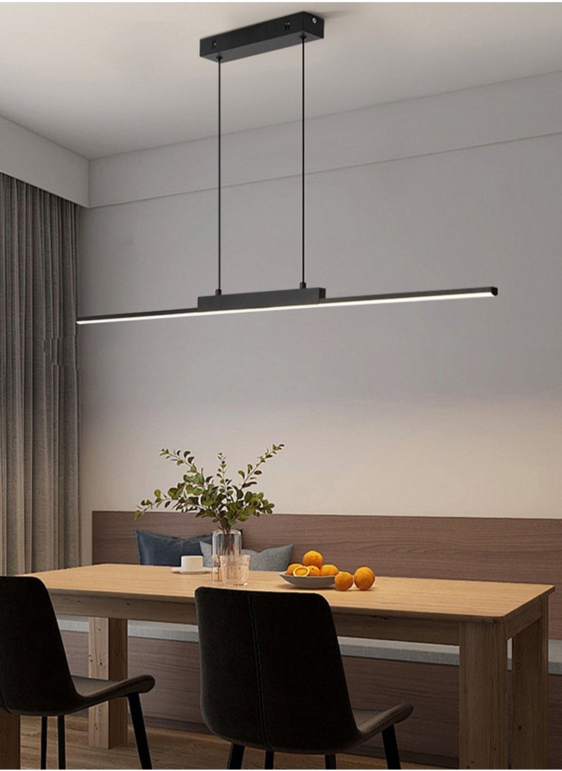 LOOPITYS 120CM - Three color temperature - Modern luxury - Restaurant pendant light, bedroom pendant light, 150cm height adjustable,chandelier  - Image 1