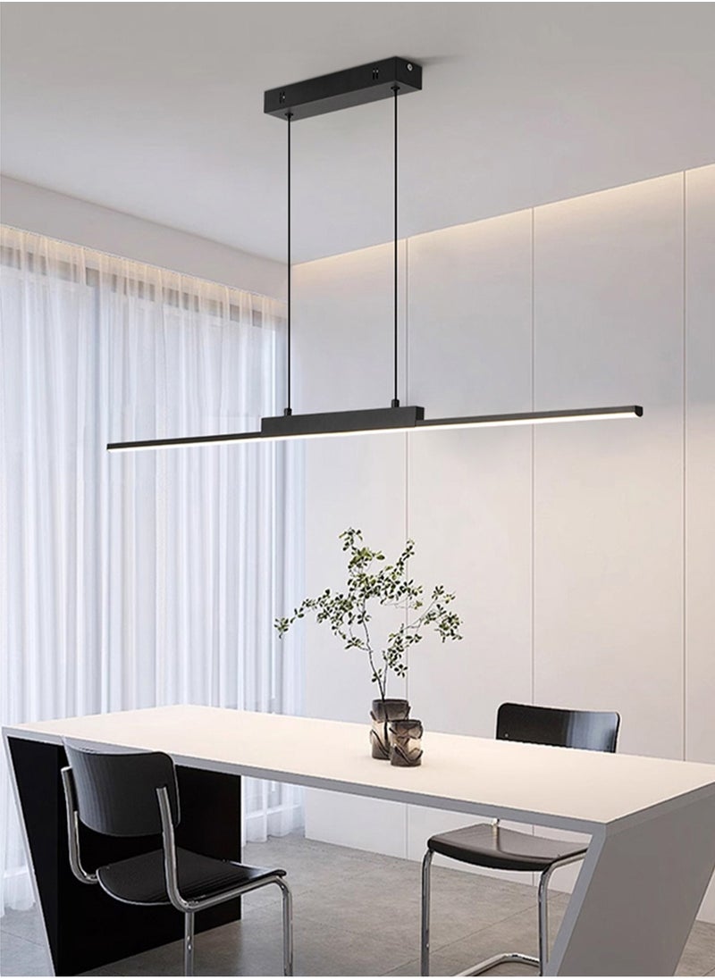 LOOPITYS 120CM - Three color temperature - Modern luxury - Restaurant pendant light, bedroom pendant light, 150cm height adjustable,chandelier  - Image 2