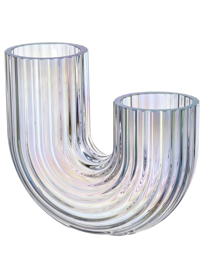 زبون مزهرية بلون عرق اللؤلؤ، 12 سم - Image 1