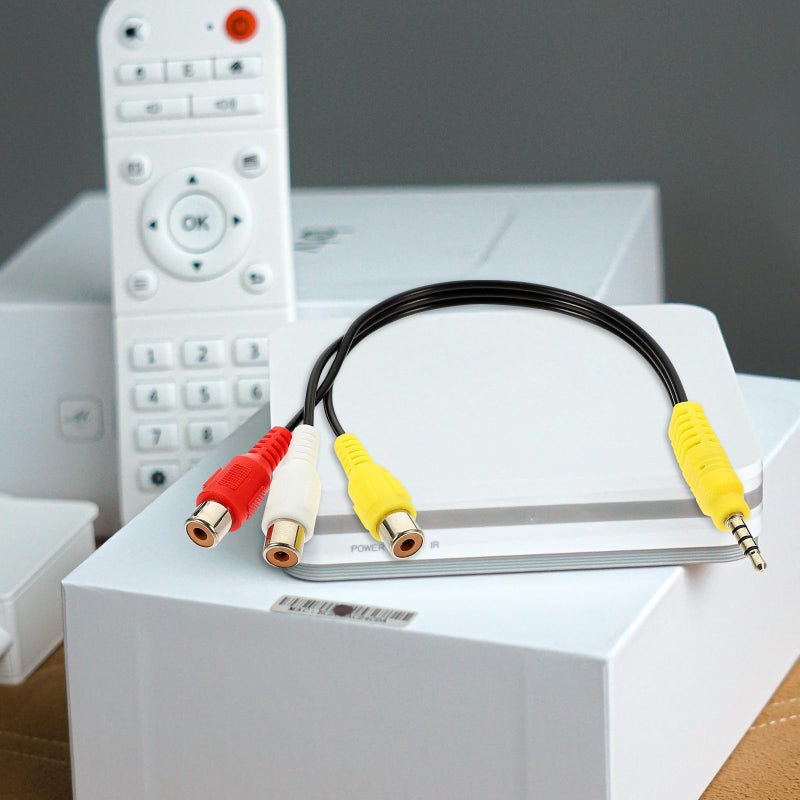 3 5mm Male to 3 Way Female Audio Splitter Cable for Home Theater TV Extension - Image 5