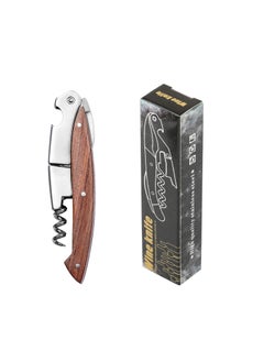 Red Wine Bottle Opener Stainless Steel Multifunctional Haima Knife Beer Opener Portable Wine Knife Starter Home High-endJD-08 pear fish handle wine knife JD-08 pear fish handle wine knife
