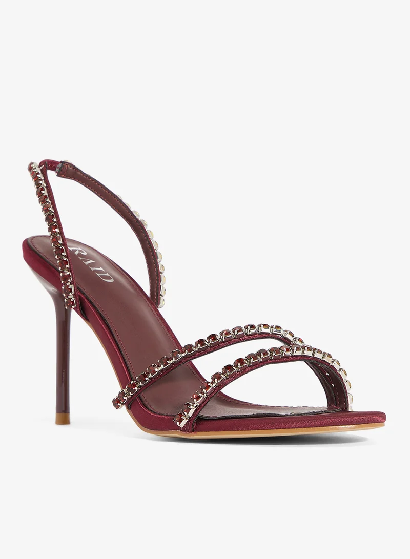 ريد Alba Embellished strappy Heeled Sandals