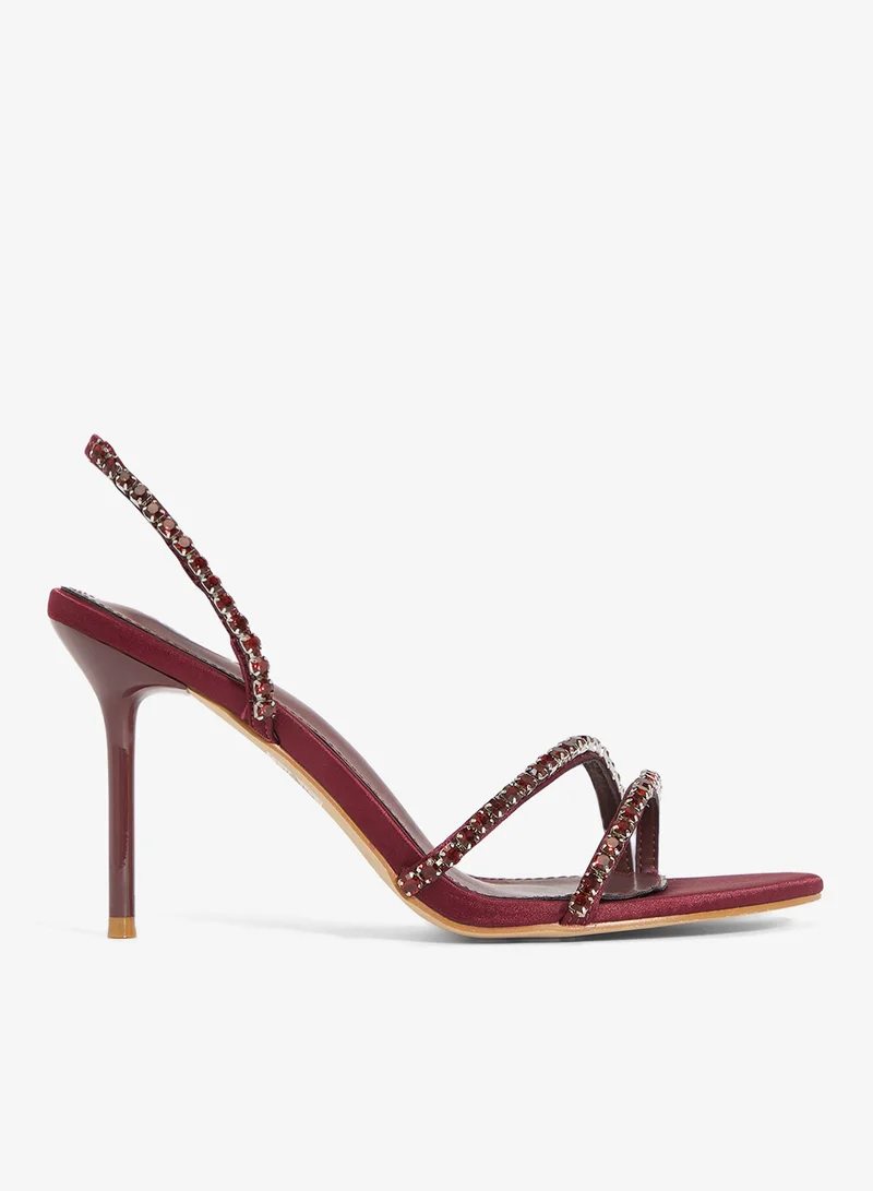ريد Alba Embellished strappy Heeled Sandals