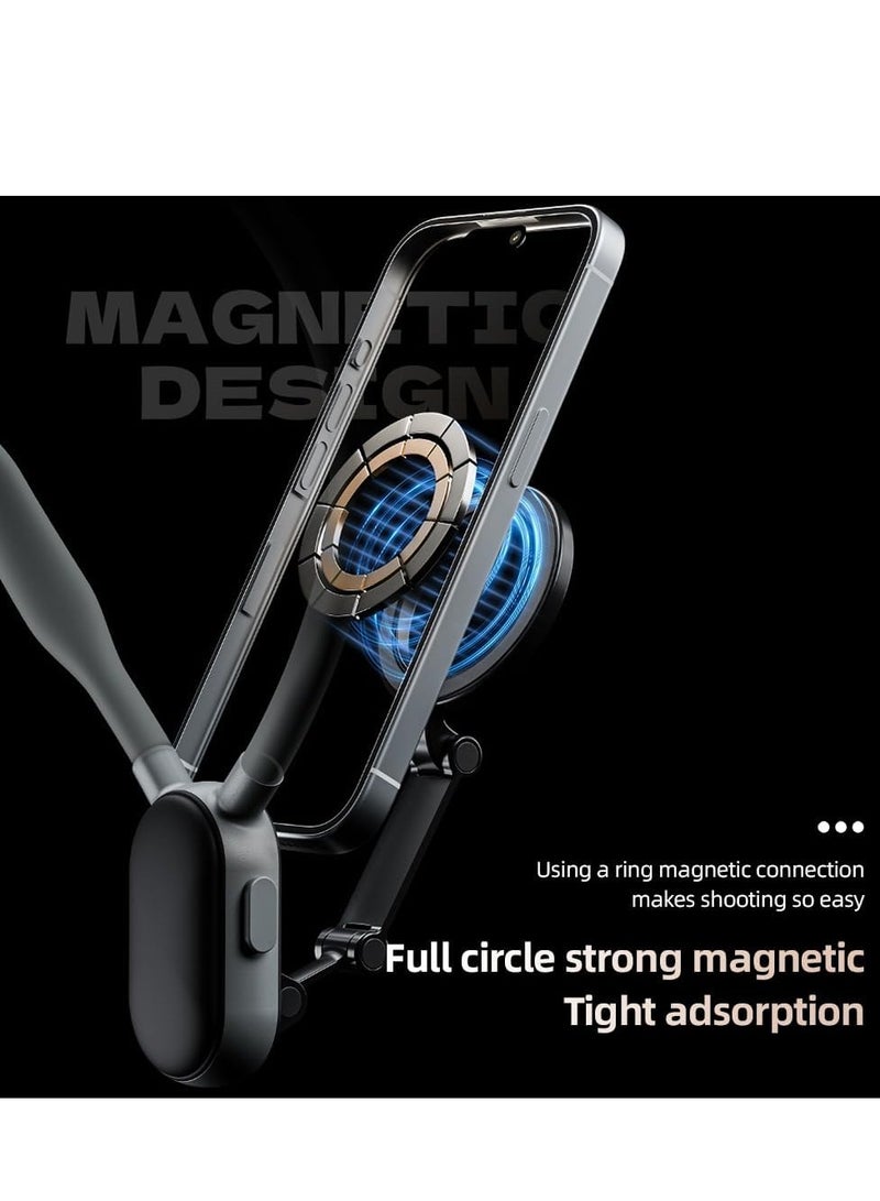 ELTRAZONE Neck Phone Holder with Quick Release, Multi-Angle Adjustable Strap & Metal Ring – Compatible with Android Smartphones (15141312) & iPhone, Yunnstore - Image 5