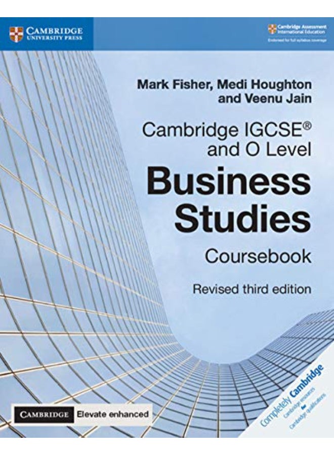Cambridge IGCSE (R) and O Level Business Studies Revised Coursebook with Digital Access (2 Years) 3e