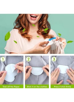 Beauenty 30 Pcs Disposable Underarm Sweat Pads Set, Premium Thin and Light Breathable Non Woven Fabricmaterial Antiperspirant Pads, Fight Hyperhidrosis Underarm Guards Pads for Men and Women(Skin Color)  - Image 4