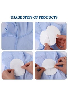 Beauenty 30 Pcs Disposable Underarm Sweat Pads Set, Premium Thin and Light Breathable Non Woven Fabricmaterial Antiperspirant Pads, Fight Hyperhidrosis Underarm Guards Pads for Men and Women(Skin Color)  - Image 5