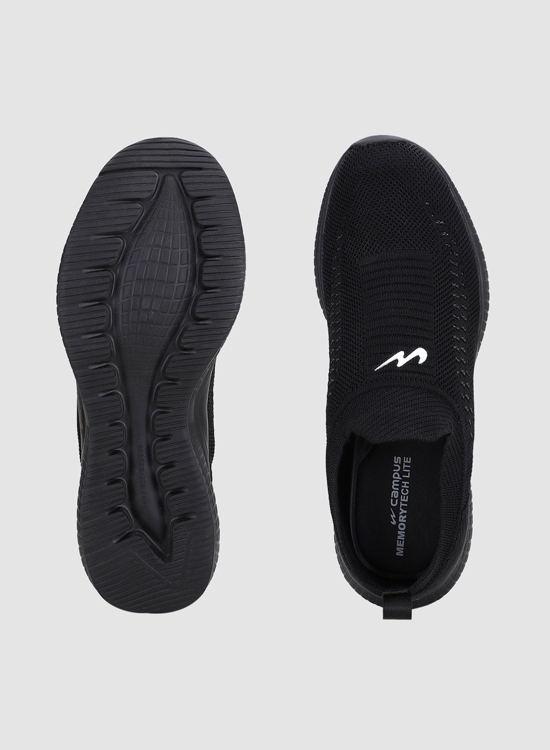 Men's Black Slip On Shoes - Lightweight Shoes, Minimalist Designed for Style image 6