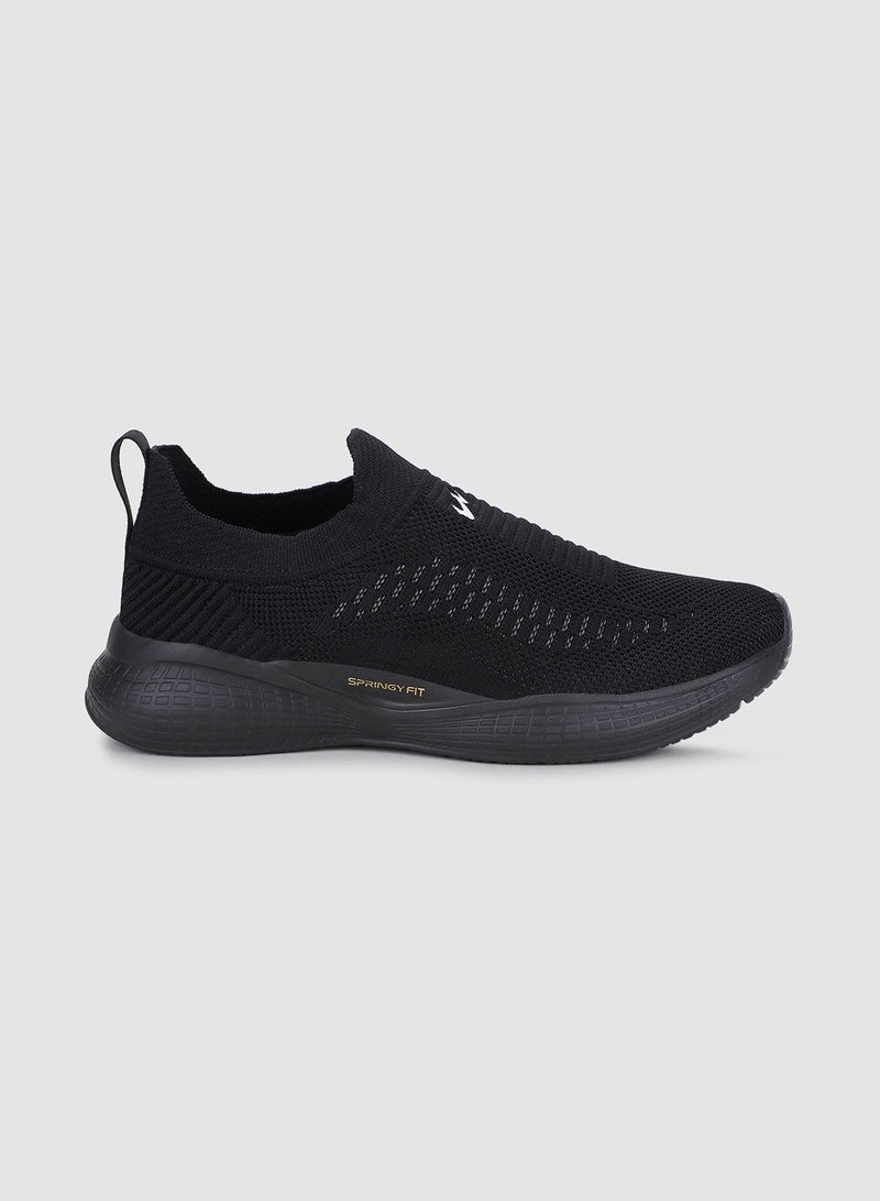 CAMPUS Men's Black Slip On Shoes - Lightweight Shoes, Minimalist Designed for Style - Image 1