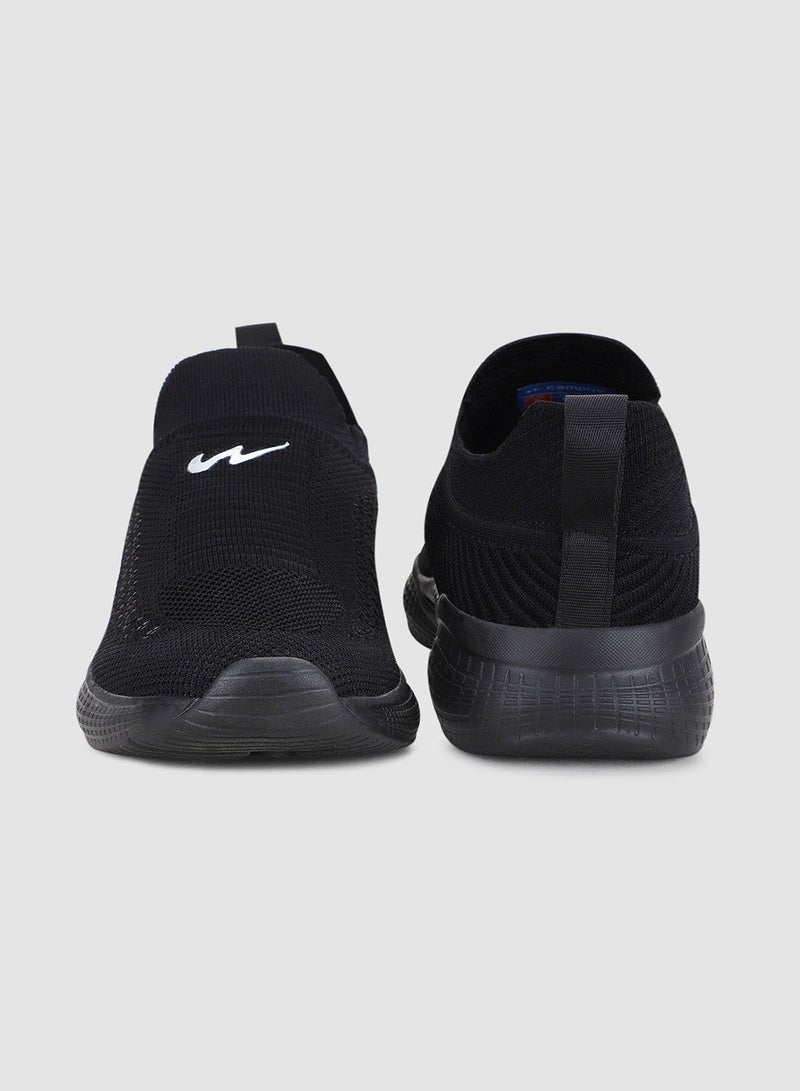 CAMPUS Men's Black Slip On Shoes - Lightweight Shoes, Minimalist Designed for Style - Image 4