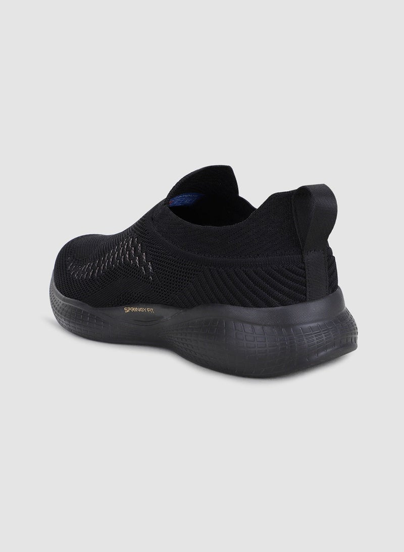 CAMPUS Men's Black Slip On Shoes - Lightweight Shoes, Minimalist Designed for Style - Image 3