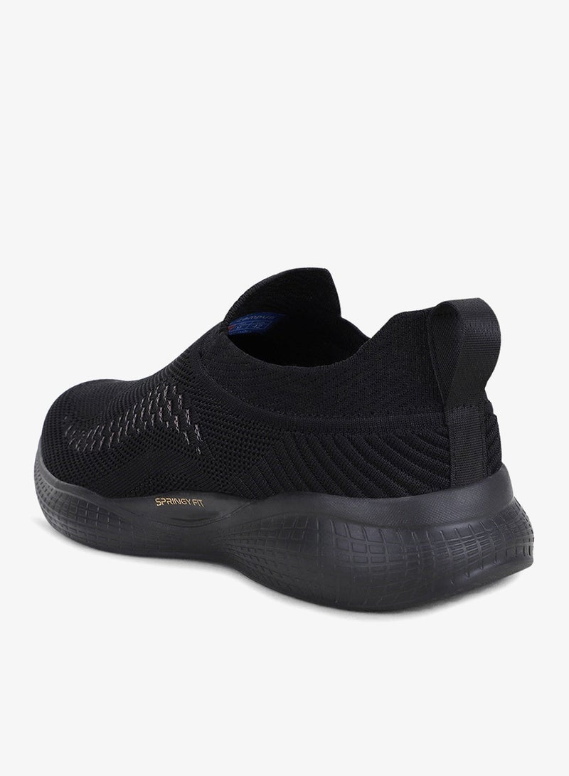 CAMPUS Men's Black Slip On Shoes - Lightweight Shoes, Minimalist Designed for Style - Image 3