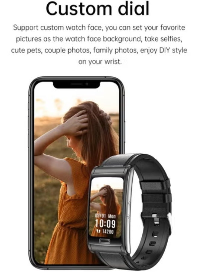 AROAQ E600 Non-Invasive Glucose Monitoring Smartwatch – 1.47" TFT Display, Fitness & Health Tracker with Multi-Sport Modes for Men and Women - Image 3