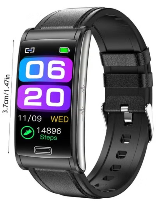 AROAQ E600 Non-Invasive Glucose Monitoring Smartwatch – 1.47" TFT Display, Fitness & Health Tracker with Multi-Sport Modes for Men and Women - Image 1