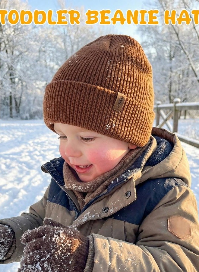 Bebila Baby Beanie Toddler Infant Winter Hats Knit Warm Caps for Boys Girls - Image 5