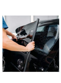 SYOSI Window Tint Film, 70% VLT Professional Uncut Car Window Film, Car Packaging Sun Film Suitable For Sunscreen Heat Insulation, Car Diy, Privacy Protection 2 Roll, 1m×50cm  - Image 5