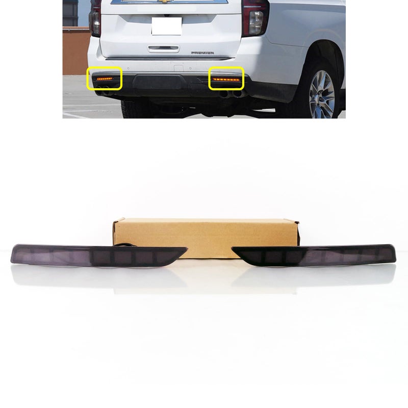 Rear Bumper Fog Light Assembly for 2021-2024 Chevy Tahoe/Suburban GMC Yukon/Denali - Image 1
