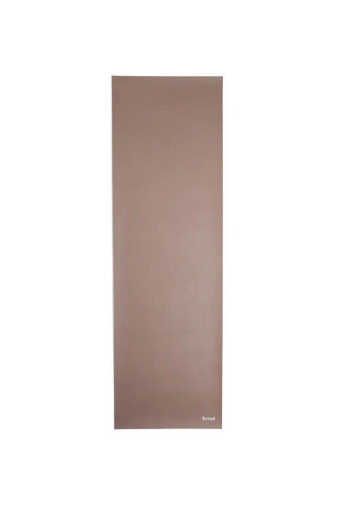 HALFMOON B Mat Strong 6 mm – Cacao | Deep Earth Tone Natural Rubber Yoga Mat with Cushioned Grip - Image 2