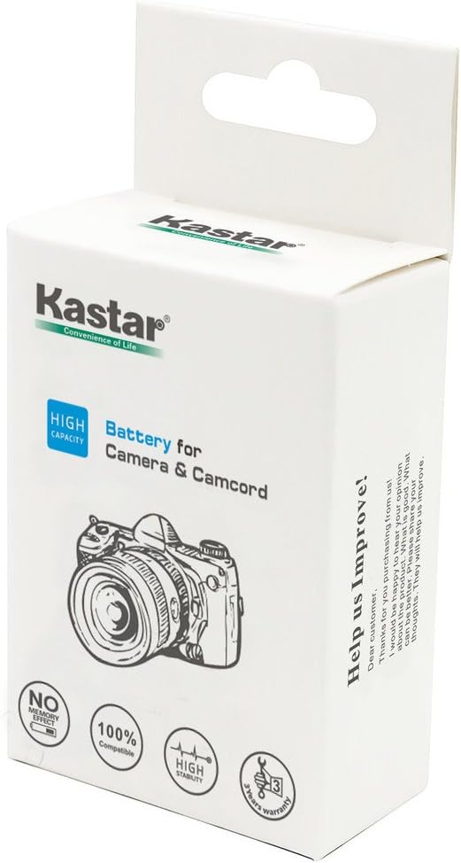 Kastar Kastar 2 Pack Battery for Panasonic CGRDU06 CGRDU07 CGADU14 CGADU07 CGADU06 CGRDU21 CGRDU21A RV4401 RV5401 Camcorder  - Image 3