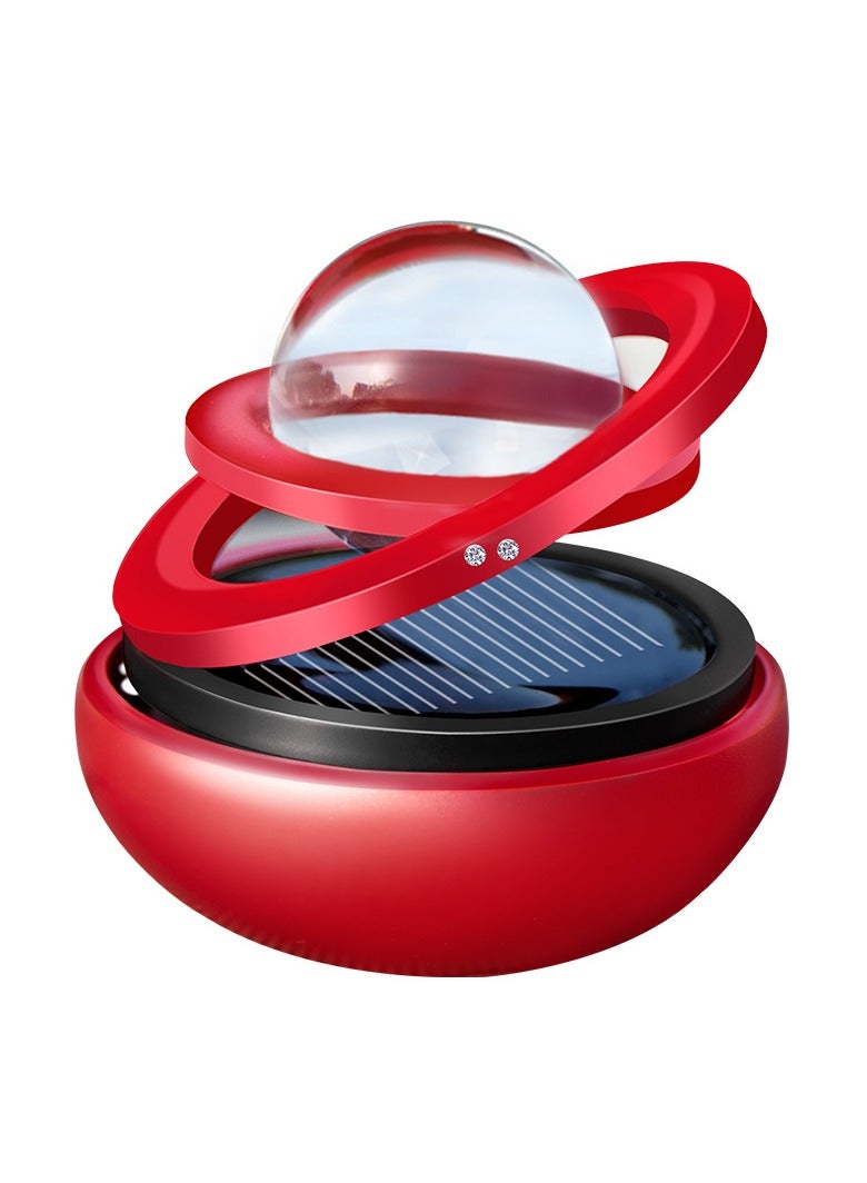 general Solar Aircraft Car Ornaments - High-end car center console decorations, creative men's car interior items, fashion car accessories, unique gift options - Image 1