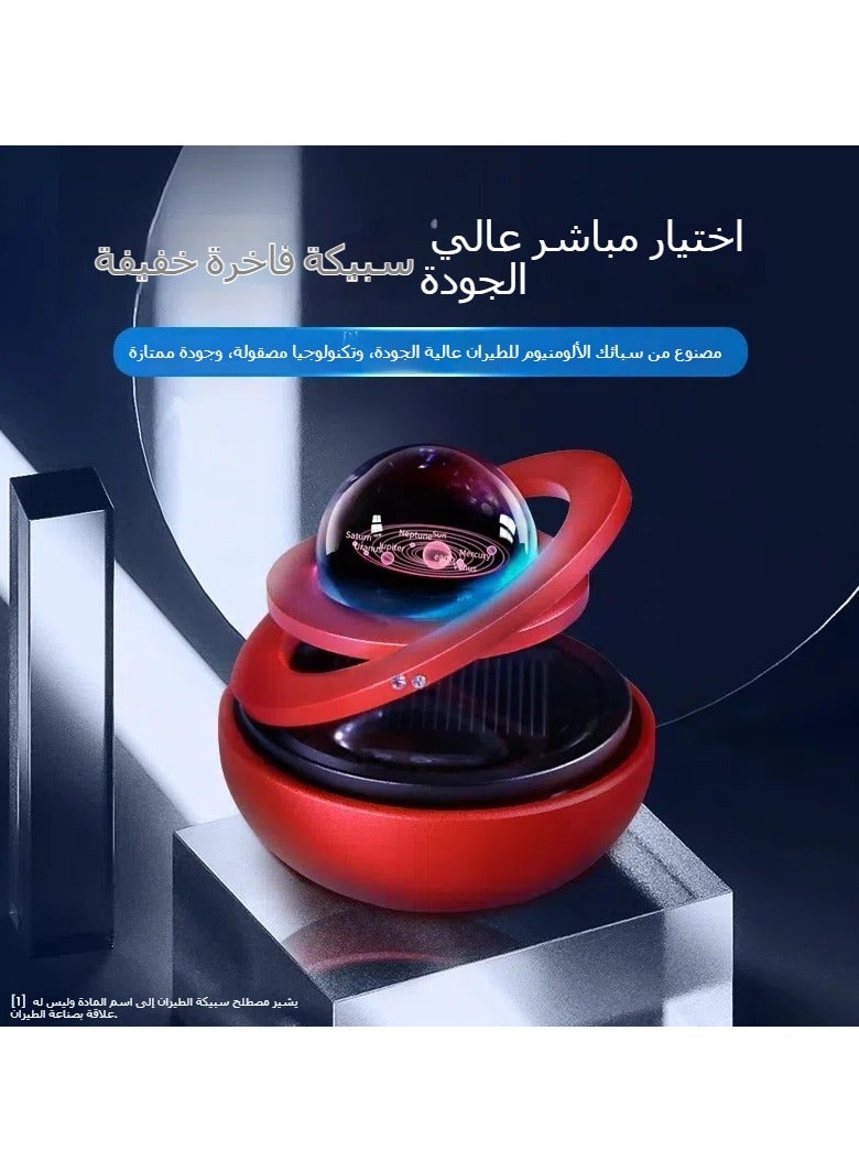 general Solar Aircraft Car Ornaments - High-end car center console decorations, creative men's car interior items, fashion car accessories, unique gift options - Image 3