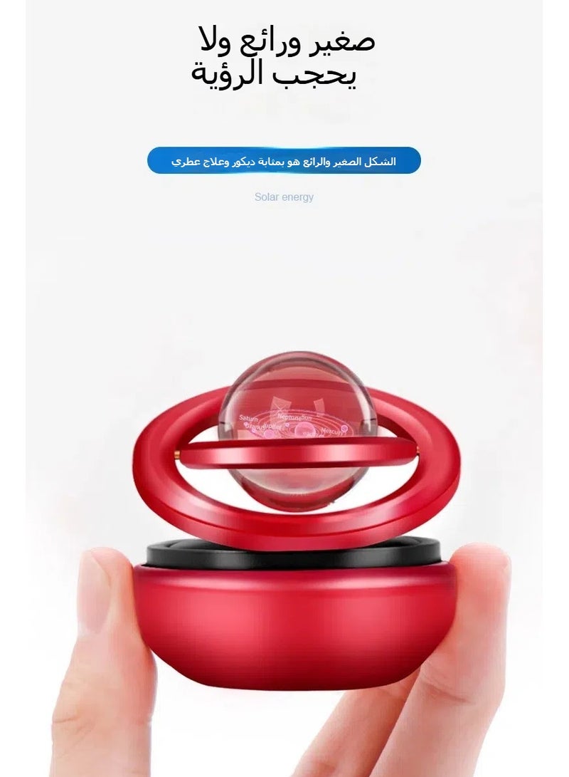 general Solar Aircraft Car Ornaments - High-end car center console decorations, creative men's car interior items, fashion car accessories, unique gift options - Image 5