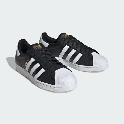 adidas Originals Men's Superstar Sneaker, Black/White/Black, 11.5 - Image 5