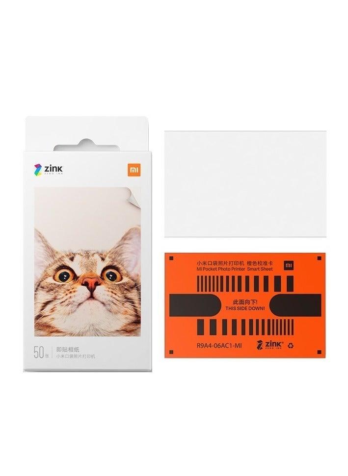 Xiaomi ZINK Photo Paper 2x3 inch – 20 Sheets per Pack (Total 100 Sheets, Pack of 5) | Sticky-Back, Ink-Free Printing, Compatible with Mi Portable Photo Printer - Image 5