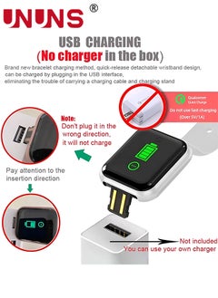 UNUNS Smart Watch,Fitness Watch 1.44'' Touchscreen With Heart Rate Sleep Monitor,Blood Oxygen,Tracker for Health,Running, Waterproof Pedometer Smartwatch Compatible With IOS Android For Women Men  - Image 5