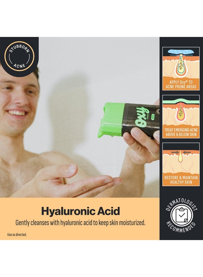 أوكسي غسول الجسم أوكسي لعلاج حب الشباب العنيد، مضاد للبقع، للمراهقين، 2% حمض الساليسيليك، غسول مرطب للوجه والجسم، يزيل ويمنع ظهور البثور، علاج سريع المفعول لحب الشباب، موصى به من قبل أطباء الجلدية، 9 أونصة سائلة - Image 4