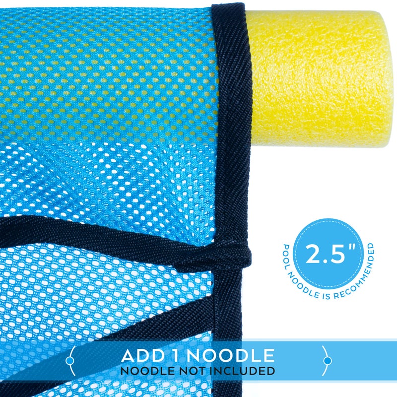 AXI Pool Noodle Chair, Pool Float for Kids & Teens, Pool Sling Chair, Pool Noodle Seat, Great Pool Accesories, 2 Piece Value Pack, Pool Noodles Not Included - Image 3