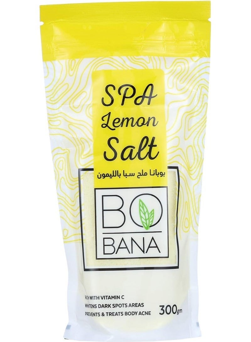 BOBANA ( packaging may vary) Bobana Lemon Salt Scrub 300 GM  - Image 3