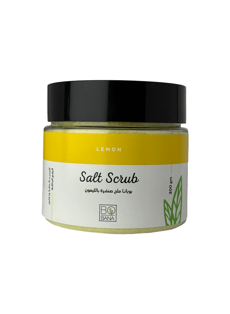 BOBANA ( packaging may vary) Bobana Lemon Salt Scrub 300 GM  - Image 4
