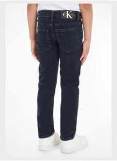 Calvin Klein Jeans Kids Denim Slim Fit Jeans  - Image 4