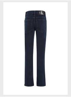 Calvin Klein Jeans Kids Denim Slim Fit Jeans  - Image 2