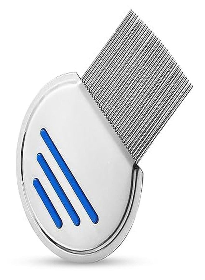 INSIME Steel Lice & nits removal comb for women hair | Anti lice treatment Nit comb for lice eggs removal lice comb for Kids, Women & Men | Head lice comb eggs remover | Lies hair comb Nits & Lice remover products (Pack of 1) - Image 1