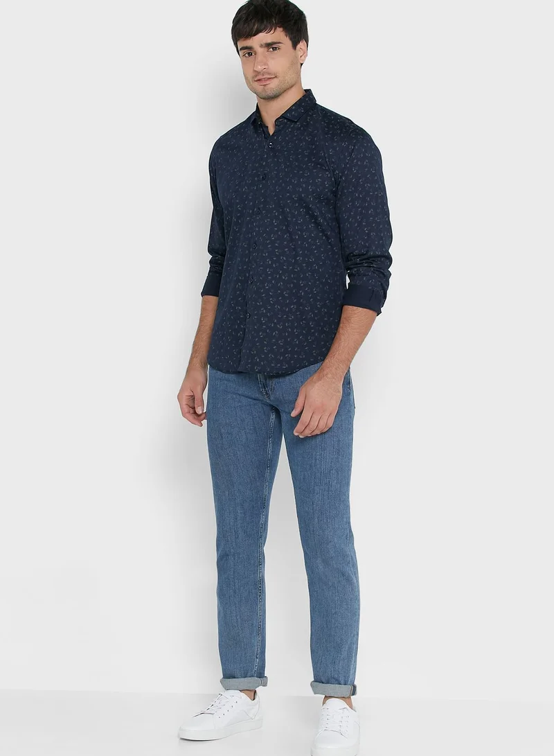 Mast & Harbour Essential Slim Fit Shirt