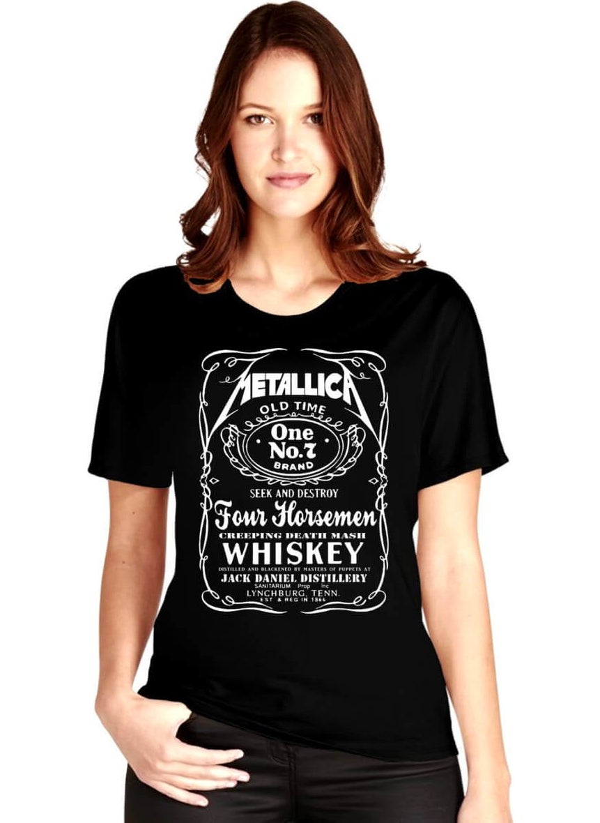 Metallica Jack Logo Black Short Sleeve Women's T-Shirt - pzsku/ZE4201C35A70D4763DDA0Z/45/_/1725789725/cfc3a46b-8820-4661-90ef-cc55da2c5e1e