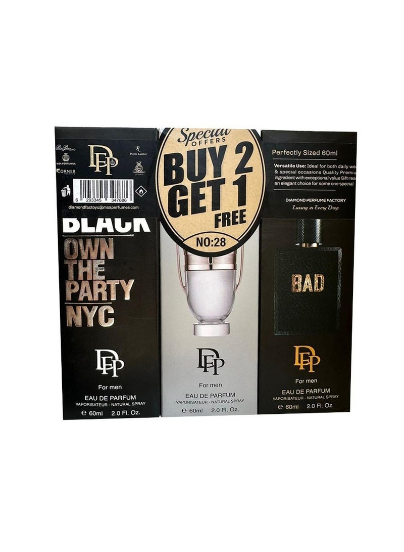 Diamond Special Offer Buy 2 Get 1 Free For Men - Image 1