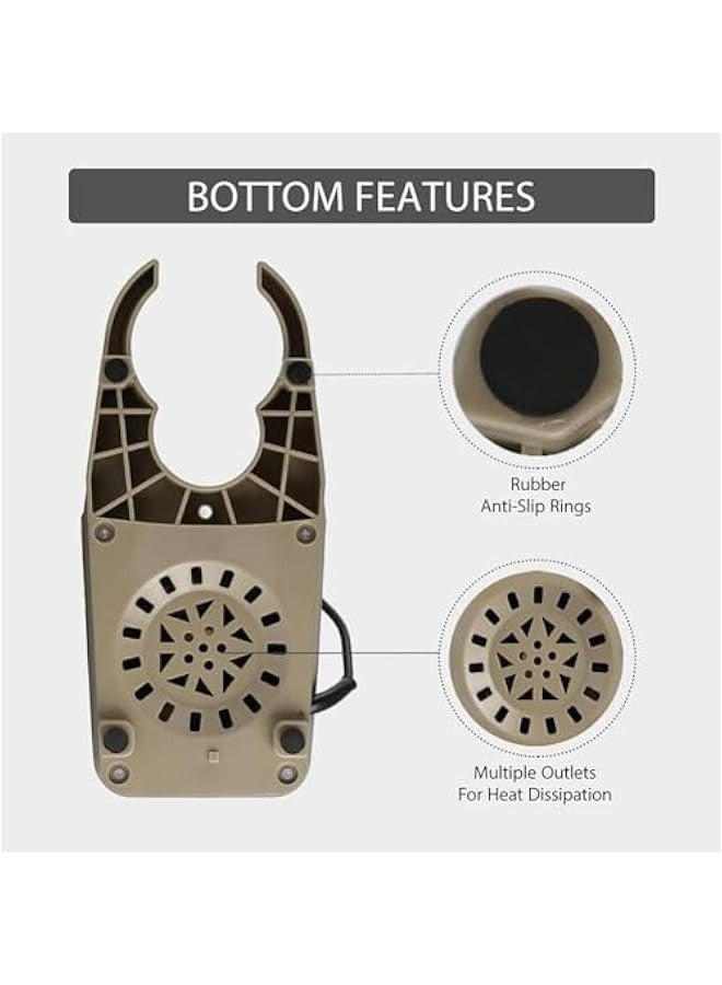 TRASSLE Electric Dual Blades Ice Crusher Shaver Snow Cone Maker Machine Silver 64kg/hr for Home and Commerical Use - Image 5