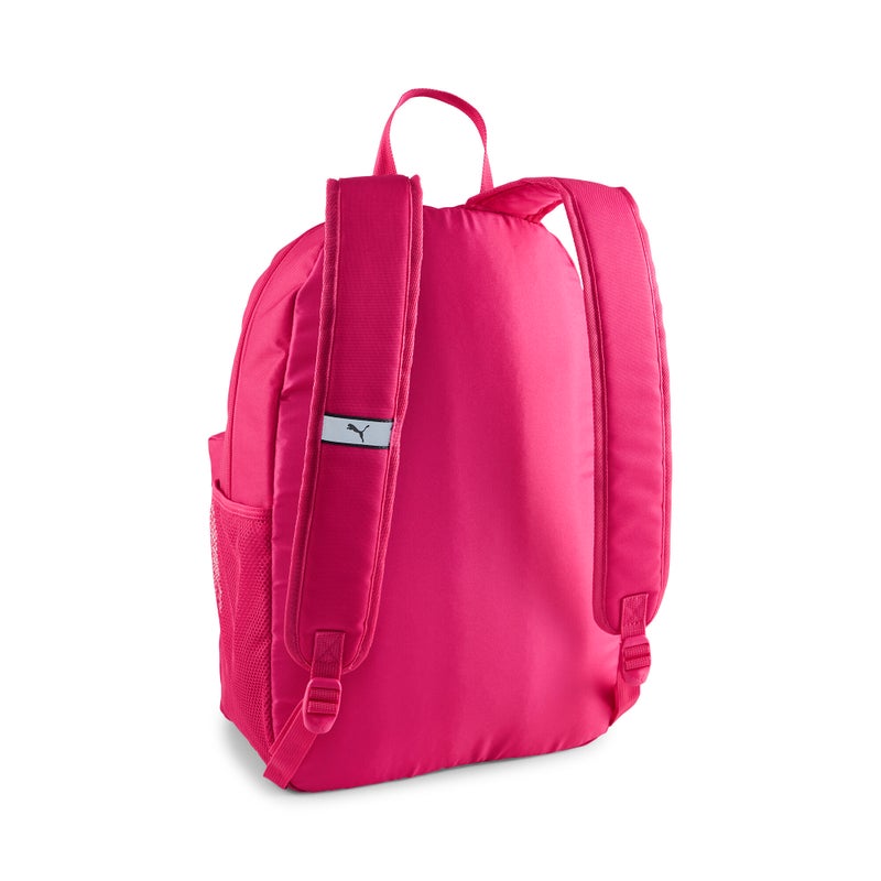 PUMA Womens Pink 20L Patch Backpack - Image 4