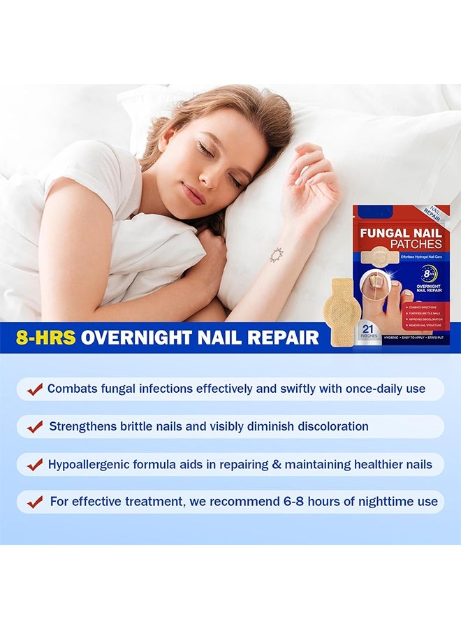 ATRJSZ Fungal Nail Repair Patches – Effective Care Solution for Healthy, Strong Toenails – Easy-to-Use, Fast-Acting & Long-Lasting Results - Image 5