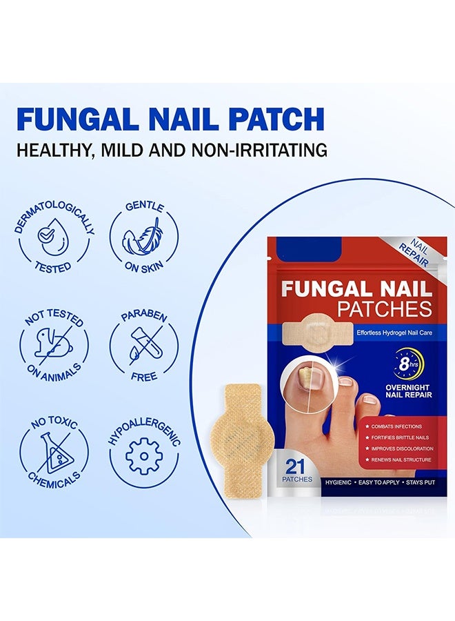 ATRJSZ Fungal Nail Repair Patches – Effective Care Solution for Healthy, Strong Toenails – Easy-to-Use, Fast-Acting & Long-Lasting Results - Image 4