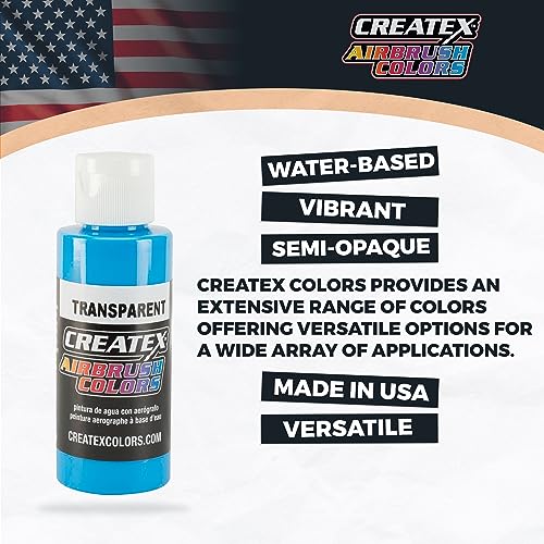 CREATE X Transparent 12 CREATEX Airbrush Paint Colors Set - Image 2