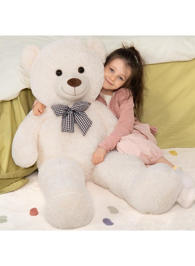 MaoGoLan Giant Teddy Bear Big 4 Feet Stuffed Animal Stuffed Bear Baby Shower Life Size Large Teddy for Girlfriend Boyfriend Wife Children - Image 1