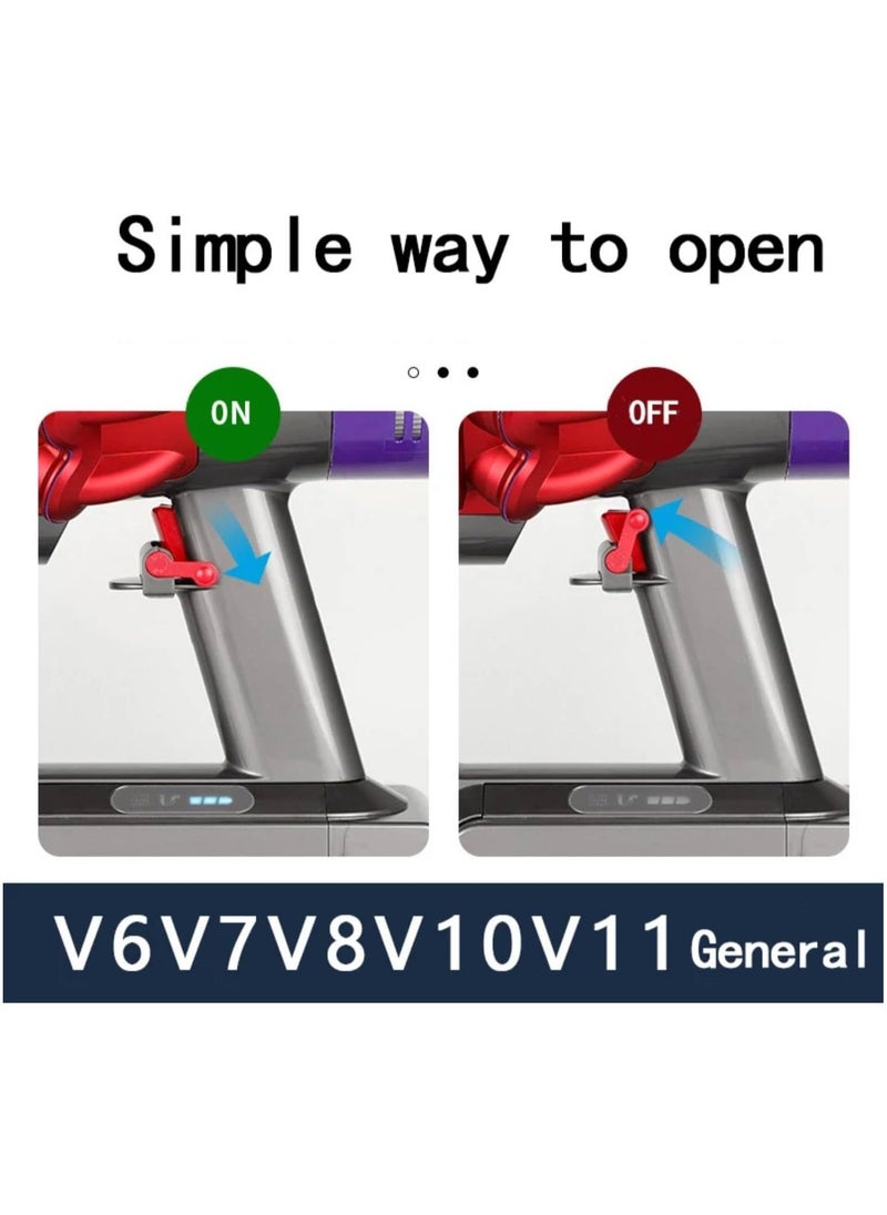 SOLDOUT Mado Switch Lock Buckle Fixed Accessories Power Button Lock Spare Parts Compatible with Dyson Vacuum Cleaner V6 V7 V8 V10 V11  - Image 5