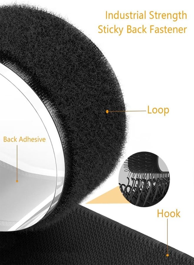 Delightbee Self Adhesive Hook and Loop Tape, Tapes, Mosquito net Mounting Tape For Office use, Photo Frames, Multipurpose double-sided Adhesive Hook Loop Tape for Crafting & Wall Hanging (Tape (25M x 25mm)) - Image 4