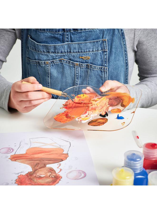 Zaboon Acrylic Paint, Mixed Colours, 375 Ml - Image 3