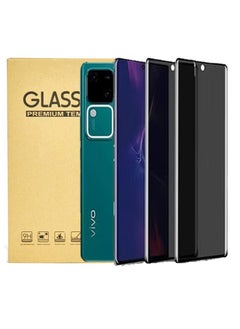 Generic (2 Pack) Vivo V30 Privacy Screen Protector,Support Fingerprint Unlock Screen Protector for Vivo V30,9H High hardness Tempered Glass Film,Anti-Scratch Case  - Image 1