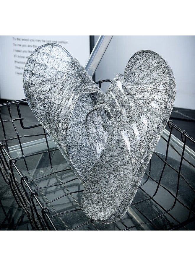 Footoppo Crystal Slippers For Women, Stylish Hard-soled Outdoor Plastic Sandals For Summer Home Use And Indoor Slippers - Image 3